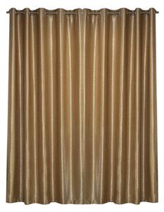 Set draperii Velaria art nouveau cafelate, 2x150x260 cm