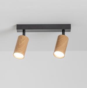 Spot Brilagi SELE 2xGU10/30W/230V negru/bej