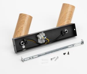 Spot Brilagi SELE 2xGU10/30W/230V negru/bej