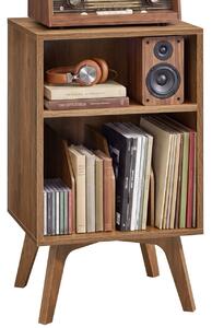 Masa consola multifunctionala pentru echipamente audio, pickup vinil Vasagle, Maezo, Maro, 48x40x80 cm
