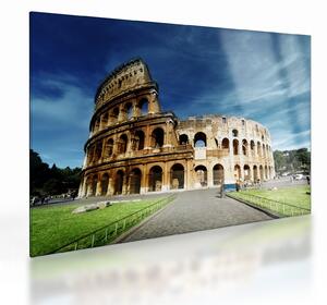Tablou pe sticlă - Colosseum din Roma, Italia (70x50 cm)