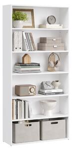 Biblioteca Custos, Alb, 80x24x160.7 cm