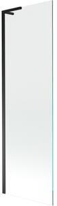 Mexen Next L, paravan de baie cu 1 aripă 60 x 150 cm, sticlă transparentă de 6 mm, profil negru, 895-060-000-03-00-70