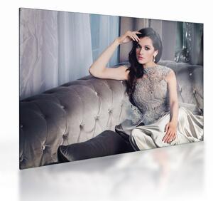 Tablou pe sticlă - Glamour (70x50 cm)