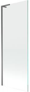 Mexen Next L, paravan de baie cu 1 aripă 70 x 150 cm, sticlă transparentă de 6 mm, profil grafit, 895-070-000-03-00-95