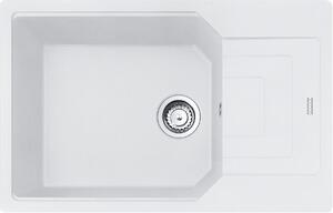 Franke Urban chiuvetă din granit 78x50 cm alb 114.0687.280