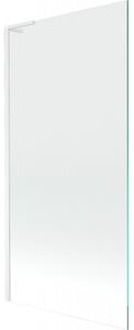Mexen Next L, paravan de baie cu 1 aripă 90 x 150 cm, sticlă transparentă de 6 mm, profil alb, 895-090-000-03-00-20