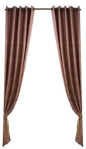 Set draperii Velaria asos roz, 2x145x270 cm