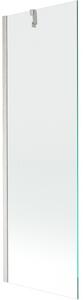 Mexen Next, paravan de baie cu 1 aripă 60 x 150 cm, sticlă transparentă de 6 mm, oțel, 895-060-000-00-00-97