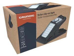 Grundig - Lumină solară LED cu senzor CLIP-ON LED/9W/3,7V IP44