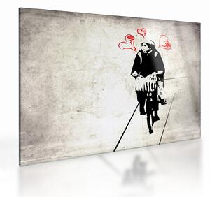 Tablou pe sticlă - Un sentiment de libertate (70x50 cm)