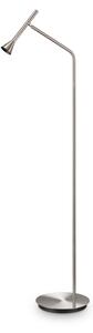 Ideal Lux - Lampă de podea LED DIESIS, 4,5 W, 230 V, CRI 95, crom mat