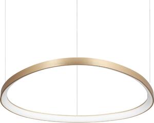 Ideal Lux - GEMINI Lustră LED suspendată pe cablu, 56W/230V, 4000K, diam. 81 cm, CRI 90, alamă