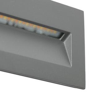 Corp de iluminat LED încastrat FARO 70289 MANI LED/5W/230V IK07 IP65 gri