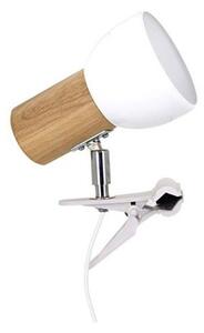 Spot-Light 2224174WK - Lampă cu clemă SVENDA, 1xE27/60W/230V