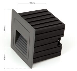 Corp de iluminat LED încorporat Orion AL 11-1217 LORO LED/2W/230V IP65 antracit