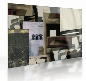 Tablou pe sticlă - Cubism (70x50 cm)