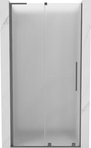 Mexen Velar L, usa de dus culisanta pentru deschidere 90 cm, sticla mat 8 mm, grafit lustruit, 871-090-003-31-95