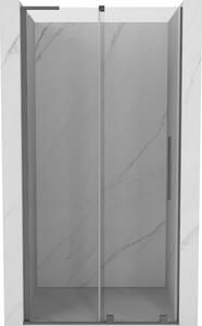 Mexen Velar L, usa de dus culisanta pentru deschidere 90 cm, sticla transparenta 8 mm, grafit lustruit, 871-090-003-01-95