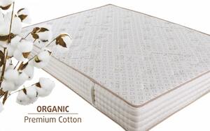 Saltea Premium Organic Cotton Pocket Memory, 90x200 cm
