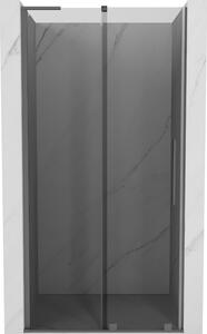 Mexen Velar L, usa de dus culisanta pentru deschidere 90 cm, sticla gri 8 mm, grafit lustruit, 871-090-003-41-95