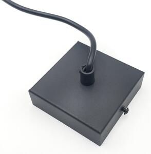 Pendul pe cablu CRISPINA 1xGU10/10W/230V negru - Brilagi