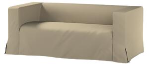 Husă canapea Klippan cu 2 locuri, lungă, cu pliuri contrastante