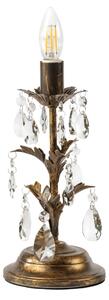 Lampă de masă TERESA 1xE14/6W/230V bronz ONLI