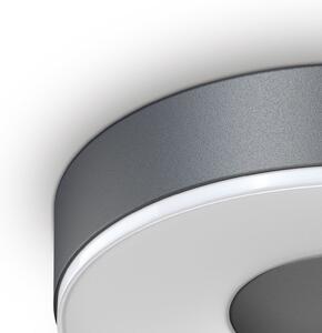 STEINEL Plafonieră cu LED-uri RS 200 C, antracit, reglabil, Negru, Baie, Metal, Modern, Perete rotund