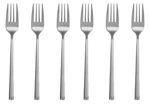 Set furculita desert, 6 piese, Como Silver