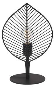 PR Home Lampă de masă din metal Elm, înălțime 32,5 cm, Negru, Camera de zi / sufragerie, Metal