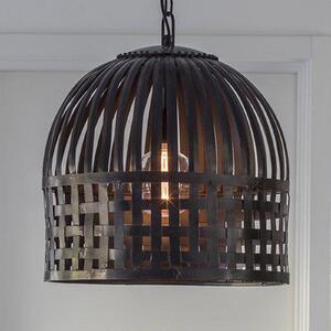 PR Home Lampă suspendată Sheffield în negru, Ø 46 cm, reglabil, Negru, Camera de zi / sufragerie, Metal