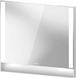 Duravit Qatego oglindă 80x75 cm dreptunghiular cu iluminare alb QA7082018180000