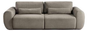 Canapea Extensibilă 3 locuri VERSA, cu 2 lăzi depozitare, 260x110x85 cm, Gri-Inchis-Loft