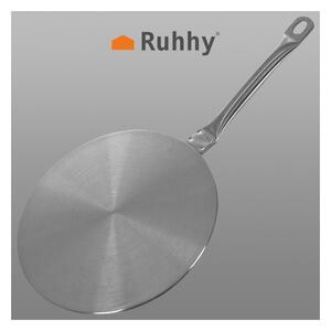 Adaptor plita cu inductie, universal, diametru 19 cm, maner prindere, aluminiu si otel inoxidabil