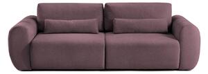 Canapea Extensibilă 3 locuri VERSA, cu 2 lăzi depozitare, 260x110x85 cm, Violet-Loft