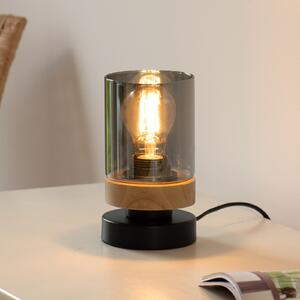JUST LIGHT. GmbH Lampă de masă Pasqual, Negru, Camera de zi / sufragerie, Metal, Modern