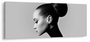 Tablou - Profilui femeii frumoase (120x50 cm)