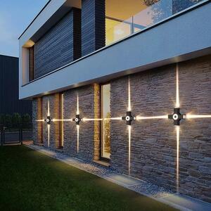 Aplica Exterior, Material Aluminiu, IP65, Lumina Neutra, 4W, Negru