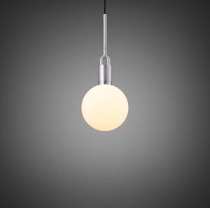 Buster + Punch Forked Pendulum Ø 20 cm oțel/opal, reglabil, Alb, Camera de zi / sufragerie, Metal, Suspensie cu flacără unică