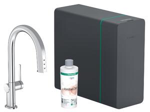 Hansgrohe Aqittura M91 baterie de bucatarie cu filtru pe picior crom 76836000