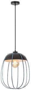 Rabalux Svens lampă suspendată 1x60 W negru-albastru 72024