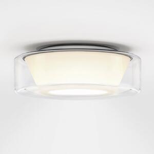 Serien Lighting serien.lighting Curling L plafon 927 sticlă/conică, reglabil, Transparent, Camera de zi / sufragerie, Sticlă, Design