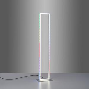 JUST LIGHT. GmbH Lampă de podea cu LED-uri Felix60, CCT, RGB, reglabil, Metalic, Camera de zi / sufragerie, Metal, Modern