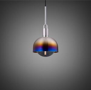 Buster + Punch Oțel cu furculiță Sticlă arsă/afumată Ø 25cm, reglabil, Multicolor, Camera de zi / sufragerie, Metal
