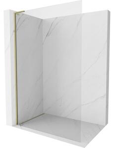 Mexen, Paravan de duș Mexen Kioto-X L 50 x 200 cm, transparent 10 mm, auriu - 800-050-107-50-00-X