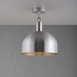 Buster + Punch cu furculiță pentru tavan din oțel Ø 34 cm, reglabil, Metalic, Camera de zi / sufragerie, Metal