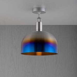 Buster + Punch cu furculiță pentru tavan din oțel ars Ø 34 cm, reglabil, Multicolor, Camera de zi / sufragerie, Metal