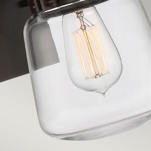 Quintiesse Lampă de perete pentru exterior Lasalle, negru/negru, 29,6 cm înălțime, reglabil, Negru, Metal, Modern
