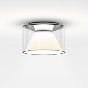 Serien Lighting serien.lighting Drum M plafon, Triac, 927, scurt, reglabil, Transparent, Camera de zi / sufragerie, Sticlă, Design